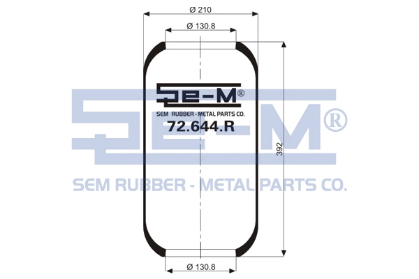 Bellow, air suspension